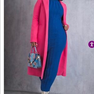 Rebdolls longhorn coat hot pink 2x new with tags